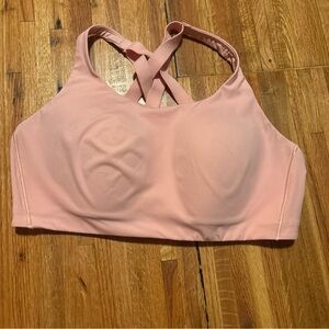 Lululemon Energy Bra High Support 38D Pink Women’s Sports Bra Running Workout